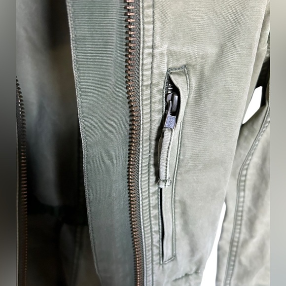 Madewell Women’s Small Military Cargo Utility Jacket Full Zip - Picture 12 of 14